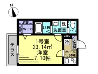 江戸川BASE【1階】の間取り