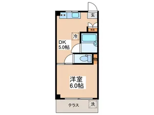後藤ビル【1階】の間取り