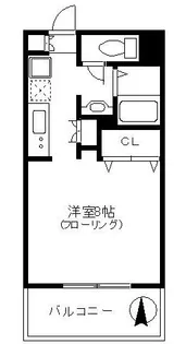 ゼファール湘南V【4階】の間取り