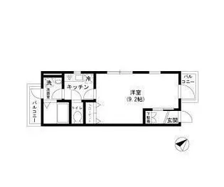 Dear Court 田園調布南【2階】の間取り