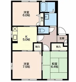ドエルM【1階】の間取り