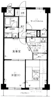 ライオンズマンション東寺尾【3階】の間取り