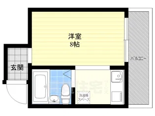 佐々木ビル【4階】の間取り