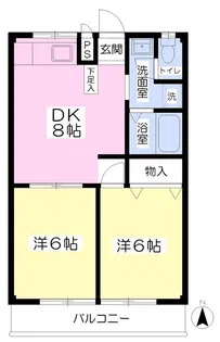 ニュー泉寿【3階】の間取り
