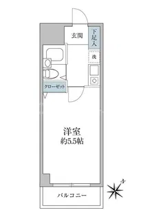 アーバンヒルズ平井【7階】の間取り