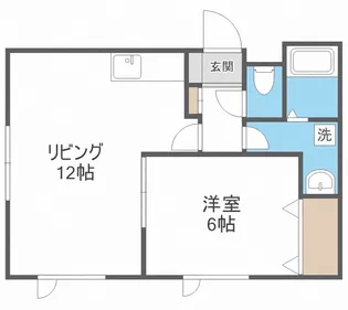 ハイツU・MII【2階】の間取り