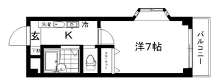 ヴァンベール瑞江【4階】の間取り
