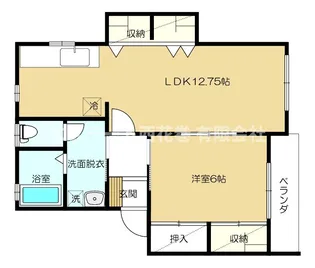 パストラルタウン牛崎A【2階】の間取り