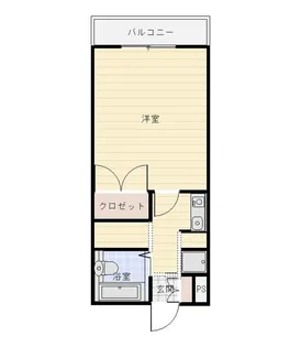 ハイツKOBA【2階】の間取り