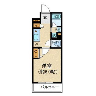 プレール・ドゥーク東京NORTHIV【4階】の間取り