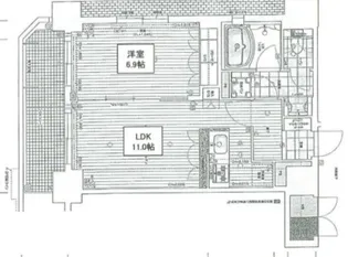 リーガル京町堀【2階】の間取り
