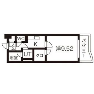 シェーンブルク Schon burg~2005~【2階】の間取り