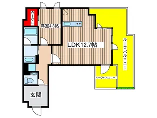 ルミアージュ登戸【2階】の間取り