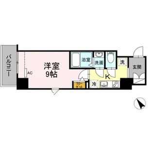 静岡県静岡市葵区鷹匠2【マンション】の間取り