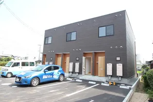 岡山県岡山市中区八幡【アパート】の外観