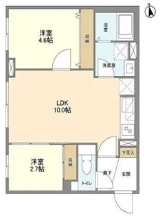 ウェルスクエア祖師ヶ谷大蔵【3階】の間取り