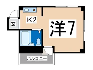 高松ビル【4階】の間取り