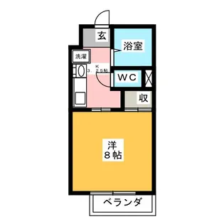 グレーススズカ(4戸)【2階】の間取り