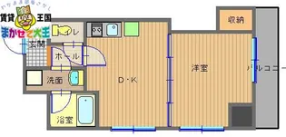エススリーでじま【6階】の間取り