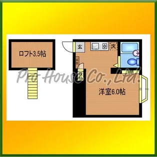 1Rの間取り画像