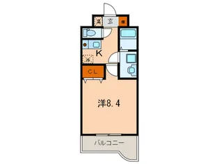 メグロ山手ビル【3階】の間取り