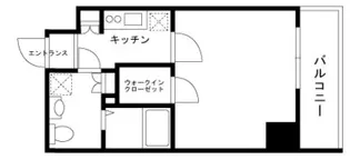 スカイコート・ヴィーダ五反田WEST【11階】の間取り