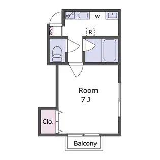 HEIM宮前【2階】の間取り