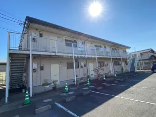 茨城県龍ヶ崎市若柴町【アパート】の外観