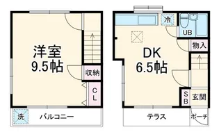 千葉県市川市新浜1【一戸建】の間取り