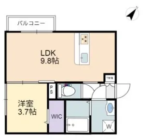 アーブルヴィラージュ A【1階】の間取り
