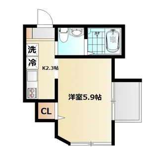 グランパーム船橋【1階】の間取り
