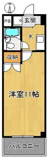 三徳ビル【3階】の間取り