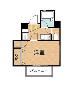 井上ハイム【4階】の間取り