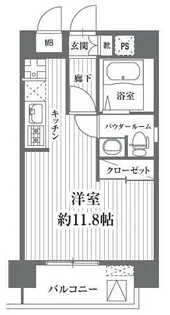 HF浅草橋レジデンス【2階】の間取り
