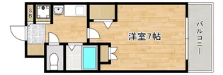 大阪府大阪市天王寺区東高津町【マンション】の間取り