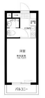 ロワール駒沢【1階】の間取り