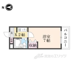 北羅マンション【3階】の間取り