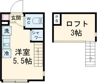 ハーモニーテラス桜台VIII【1階】の間取り