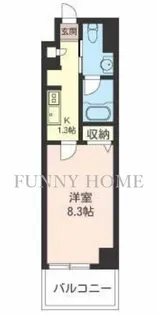 東京都世田谷区下馬3【マンション】の間取り