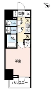 東京都北区王子2【マンション】の間取り