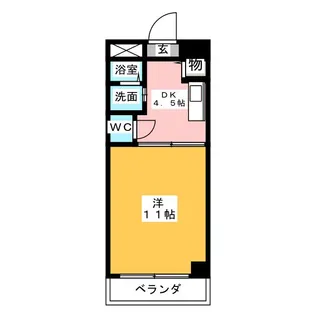 J-レジデンス栄II【旧:フローラル栄II】【10階】の間取り