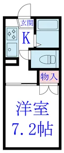 ウィンドコートC棟【2階】の間取り