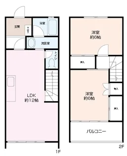 神奈川県高座郡寒川町宮山【一戸建】の間取り