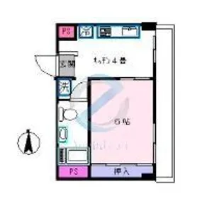 東京都江戸川区中葛西5【マンション】の間取り