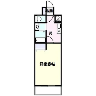 テラス東高根【4階】の間取り