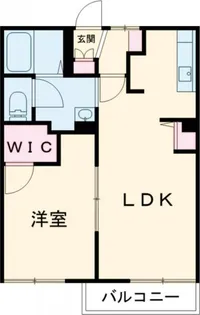 マインズB【2階】の間取り