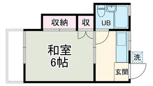 ササキハウス【2階】の間取り