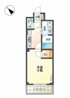 I・N 香ヶ丘【3階】の間取り