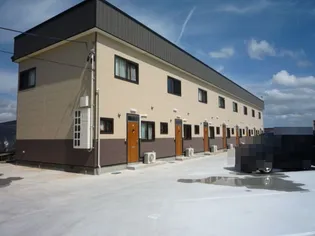 青森県南津軽郡田舎館村大字東光寺字村井【アパート】の外観