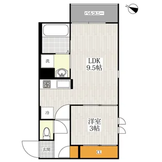 REGALEST博多駅南【1階】の間取り